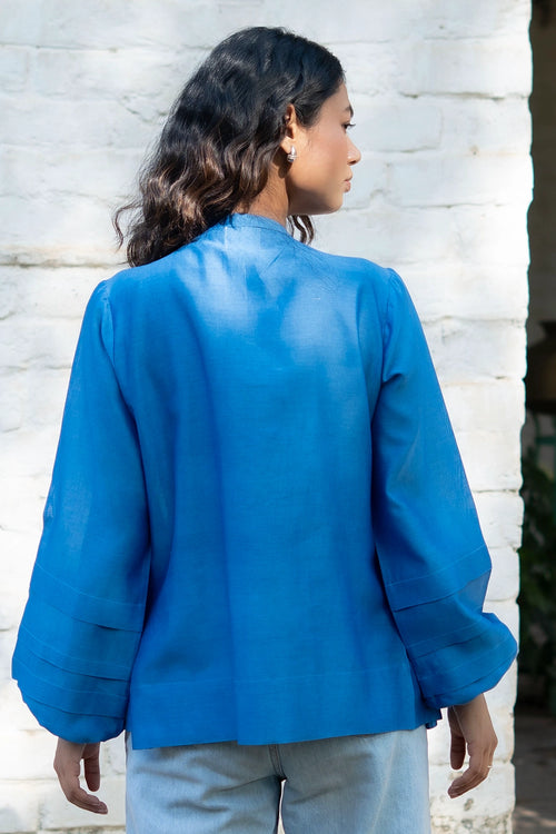 Electric Blue Berlin Shirt