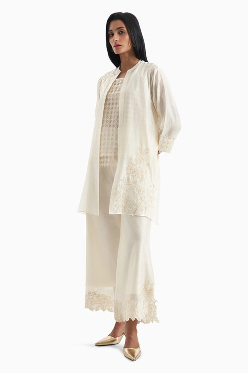 Ivory Grace Layered Co-ord Set
