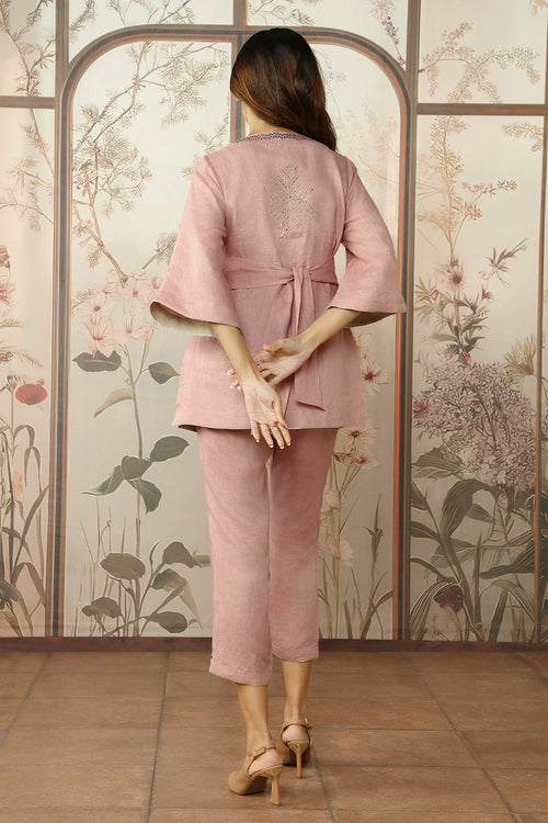 Quartz Star Light Kimono Co-ord Set