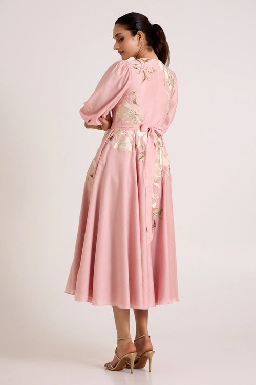 Saira Circular Midi Dress