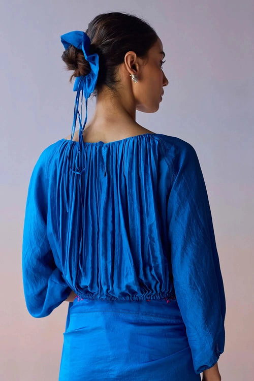 Moonshadow Blue Blouse