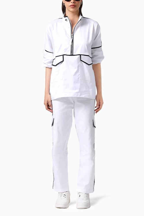 Juno White Co-ord Set