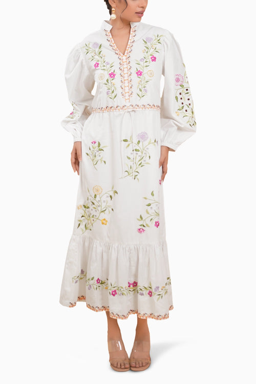 Orchid Whisper Long Dress