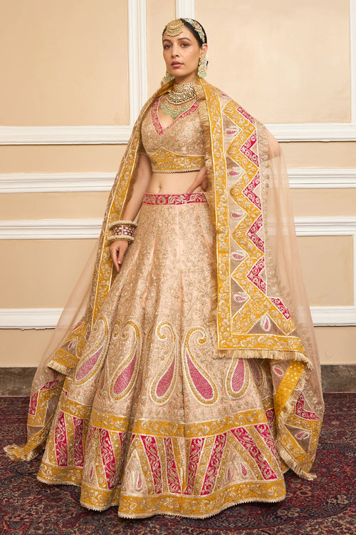 Mahjabeen Rosepink Lehenga Set