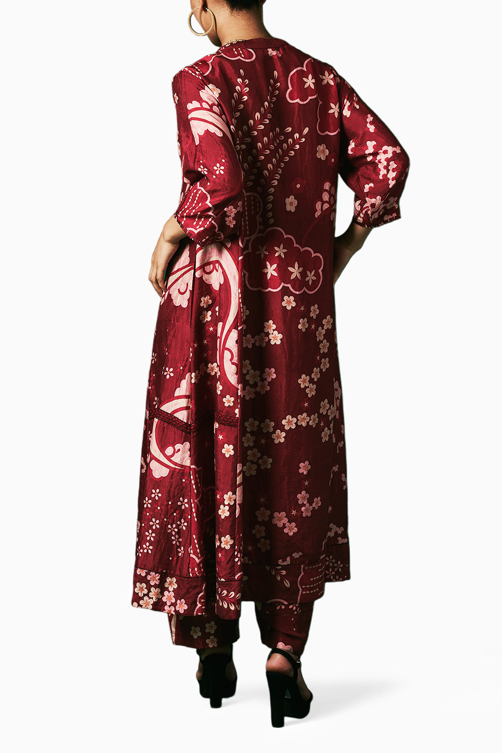 Hibiscus Kurta Set