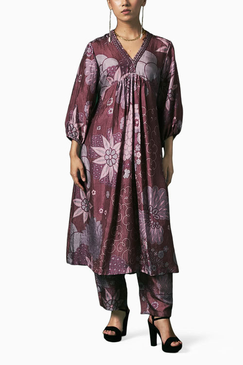 Geranium Kurta Set