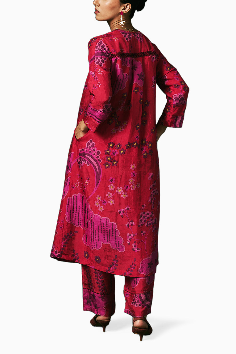 Rose Kurta Set