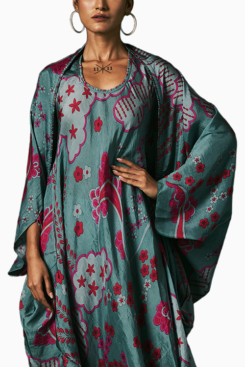 Viola Dress with Cape
