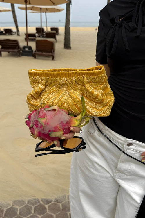 Yellow Jungli Billi Bobby Bag