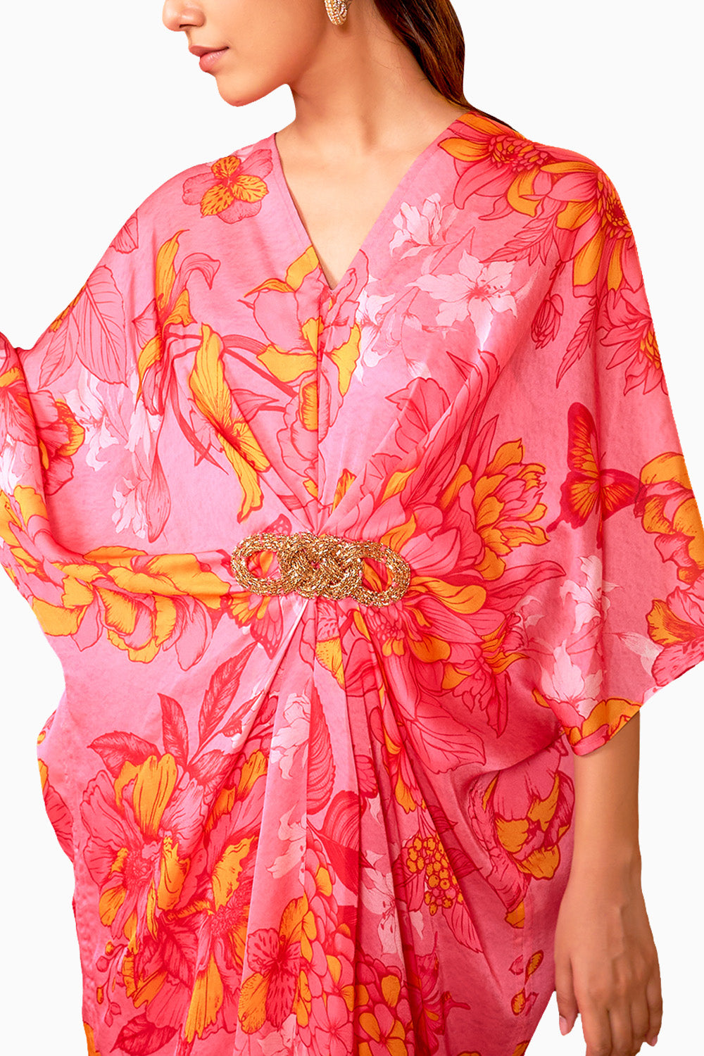 Mahira Pink Kaftan