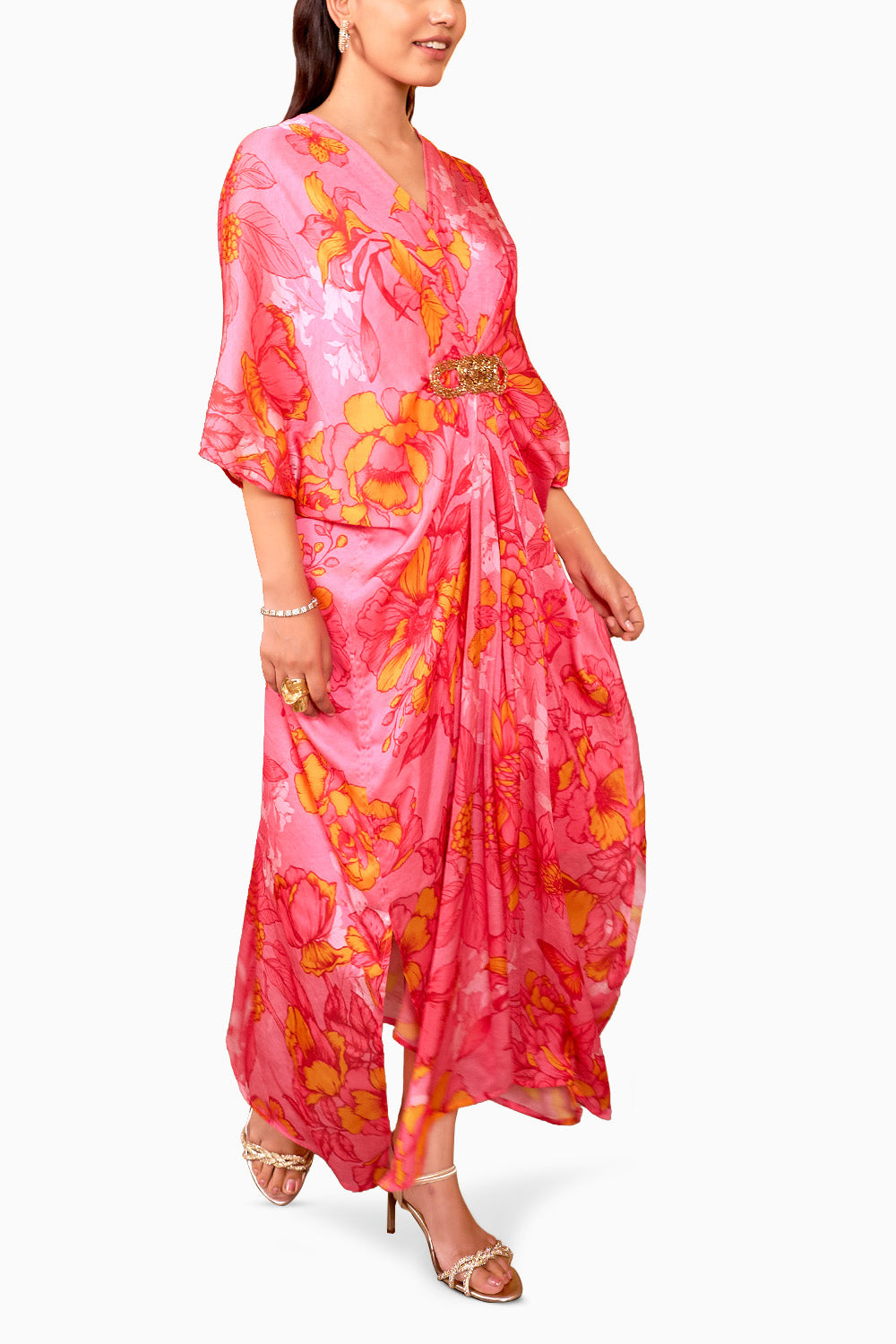 Mahira Pink Kaftan