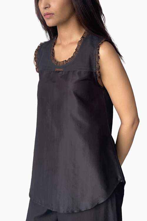 Ruffle Tank Blouse