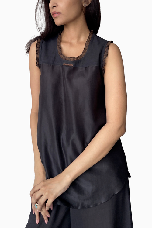 Ruffle Tank Blouse