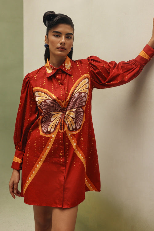 Wings of Wonder Thais Mini Dress