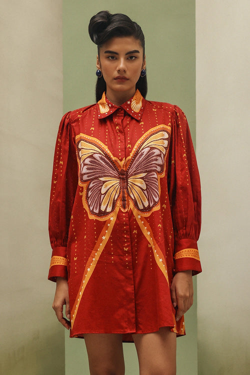 Wings of Wonder Thais Mini Dress