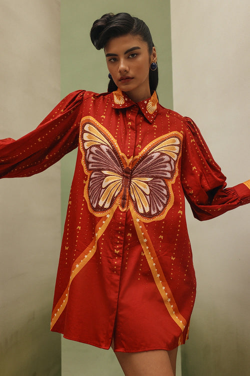 Wings of Wonder Thais Mini Dress