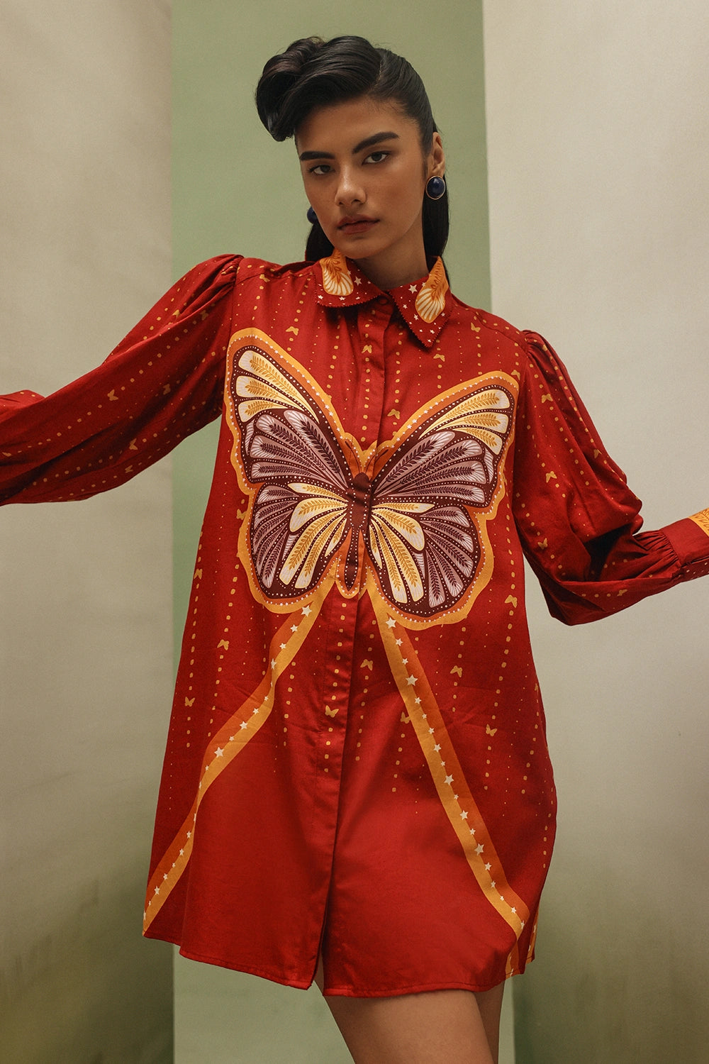 Wings of Wonder Thais Mini Dress