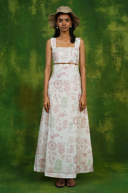 Village Life Bead Detail Dress