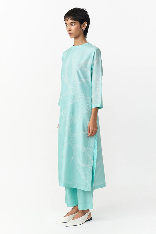 Lumo Monsoon Blue Kurta