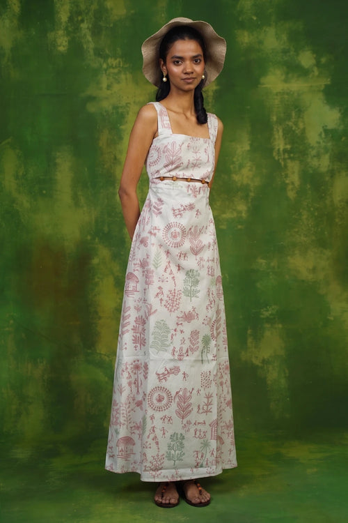 Village Life Bead Detail Dress