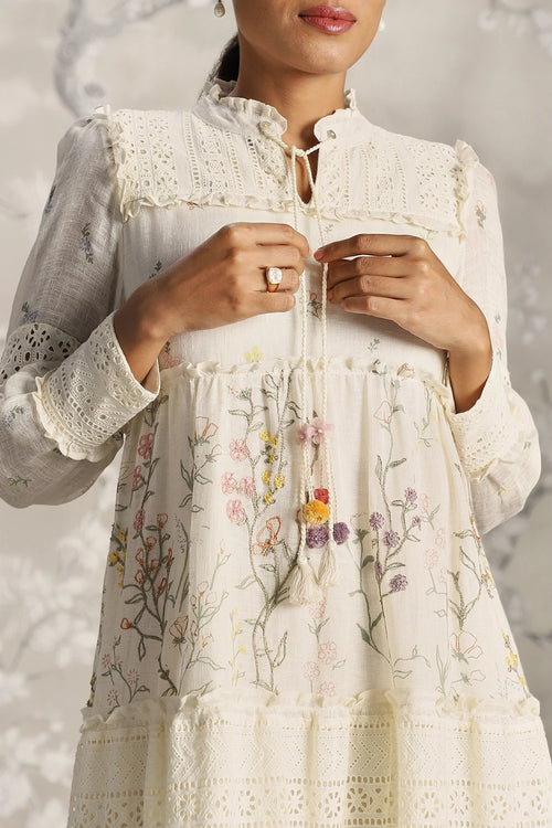 Walk in the Clouds Off White Amore Dress