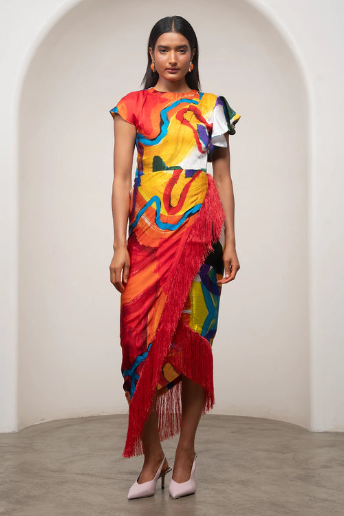 Ruel Crossover Dress