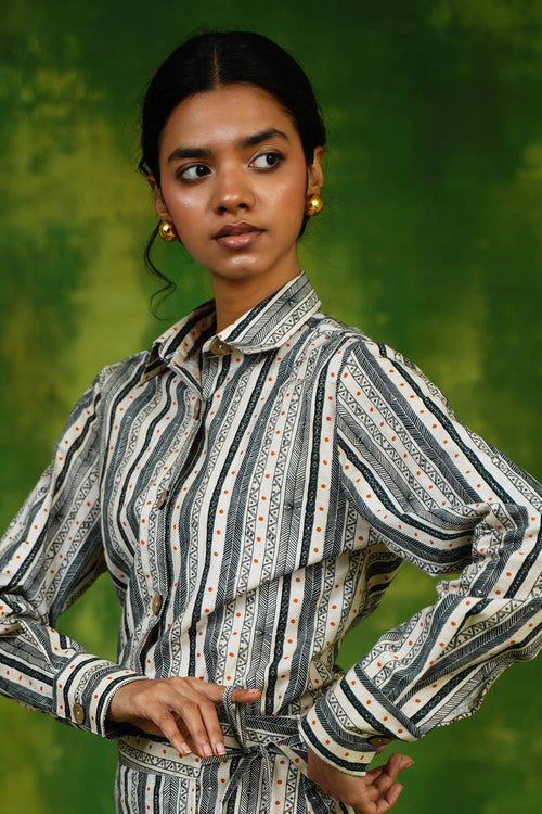 Warli stripes Shirt