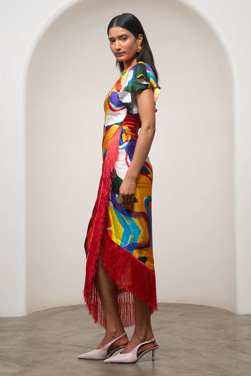 Ruel Crossover Dress