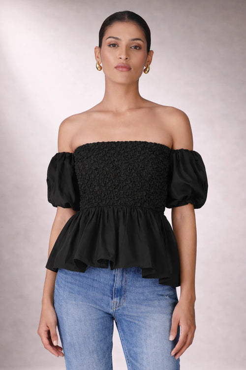 Black Oria Top
