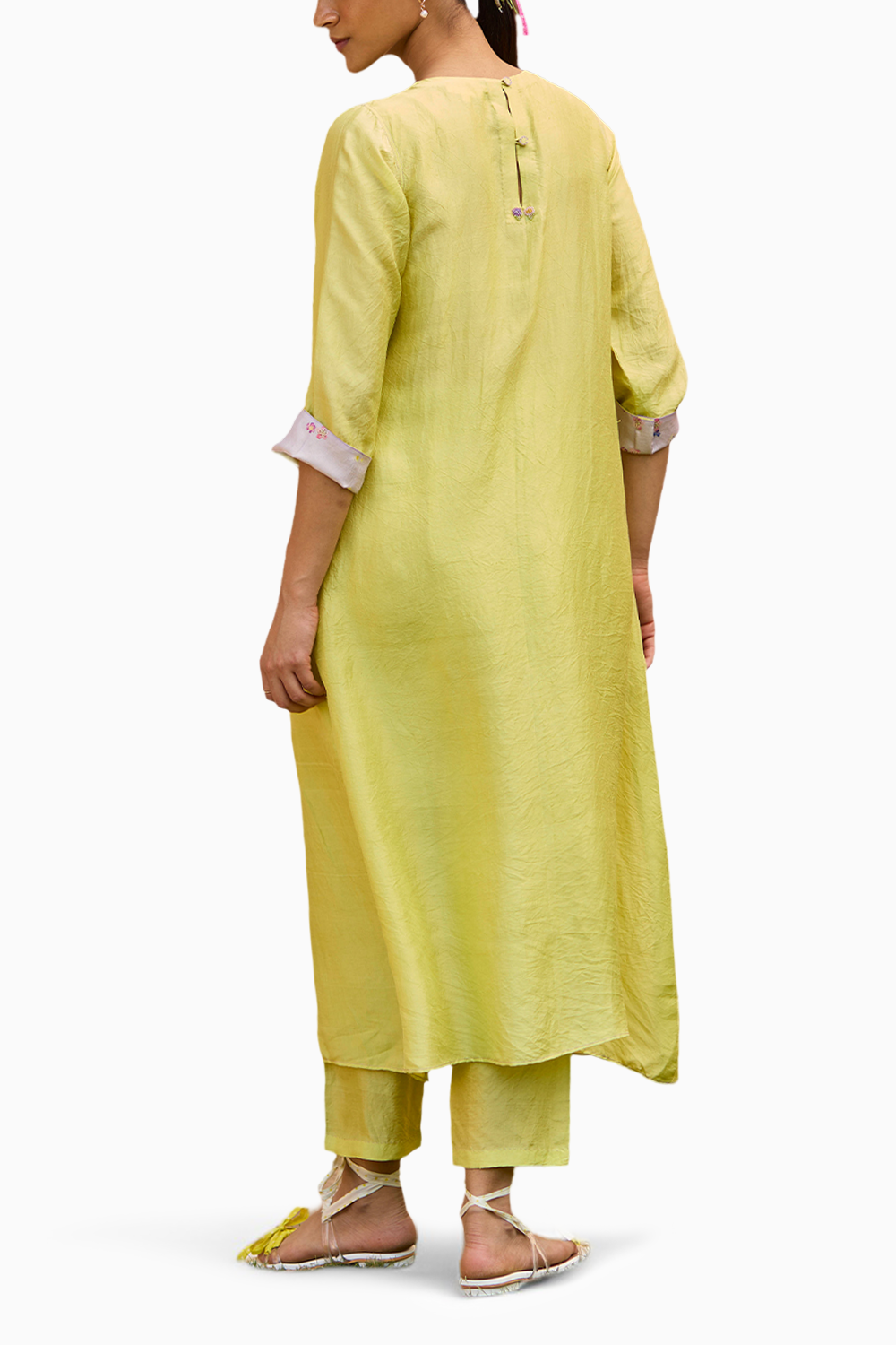 Radiant Lime Kurta Set