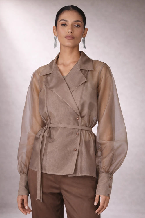 Brown Veya Top