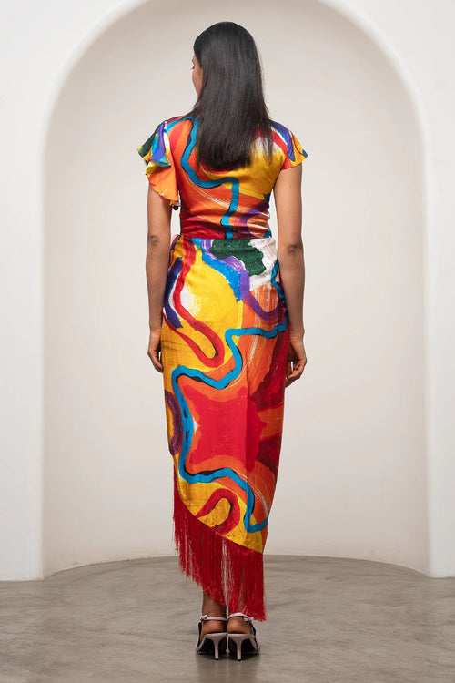 Ruel Crossover Dress