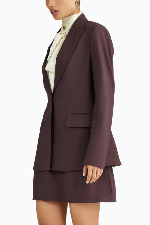 Plum Suiting Blazer
