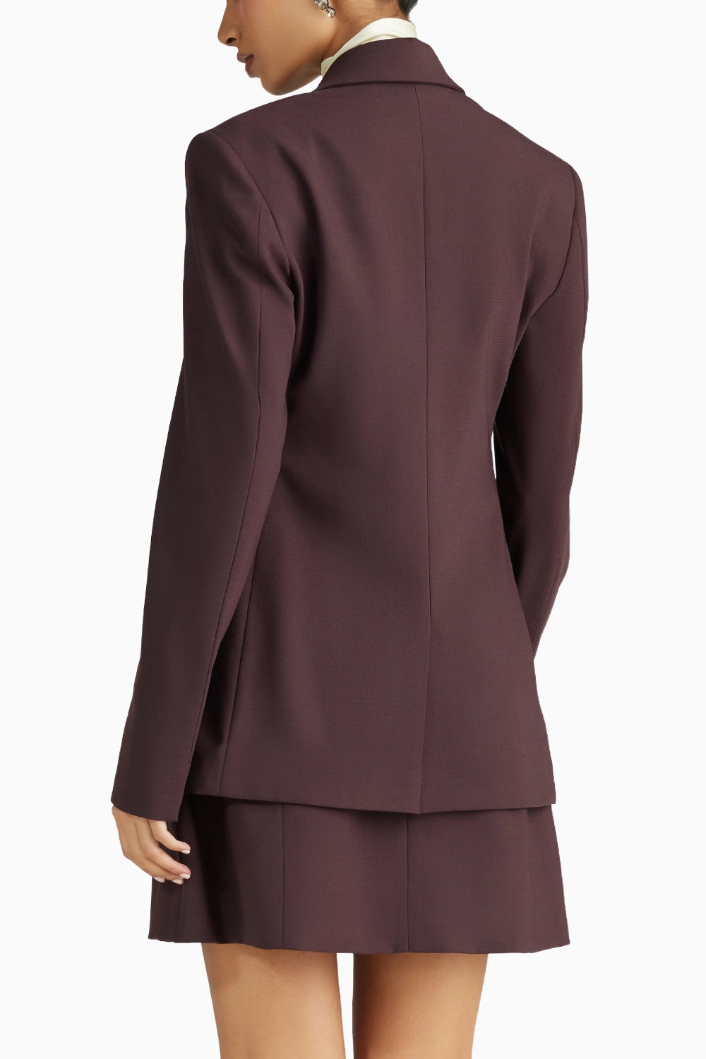 Plum Suiting Blazer