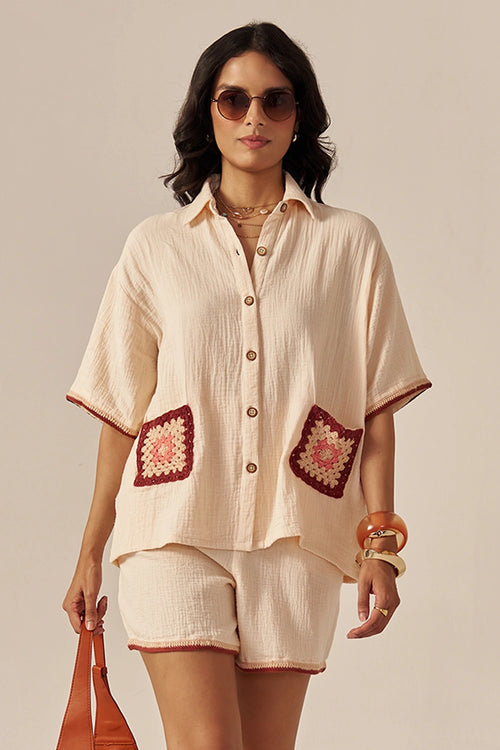 Tuscan Co-ord With Shorts