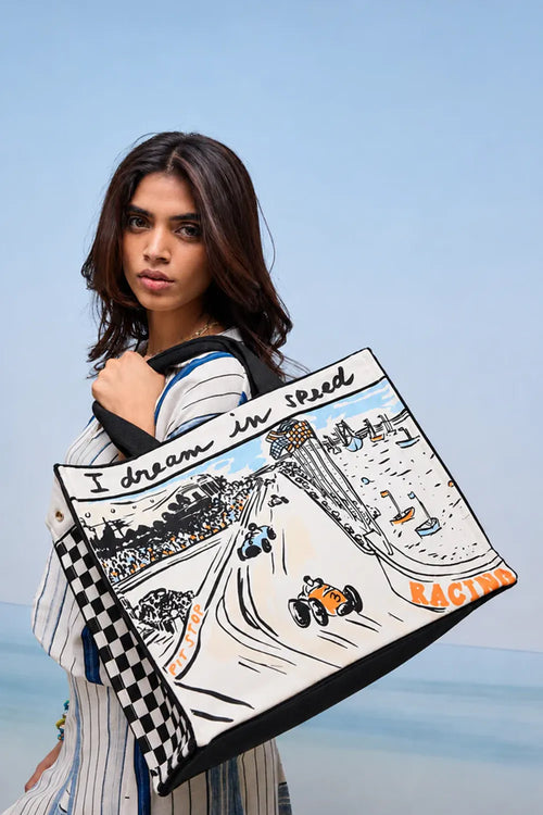 The Black Racer Tote
