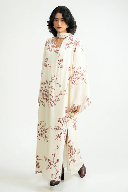 Soft Memory Kaftan Dress
