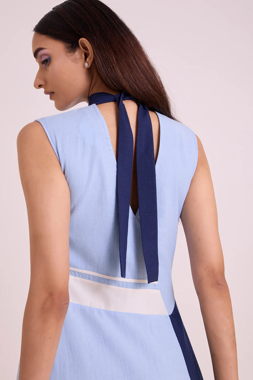 Raasa Blue Tango Long Dress