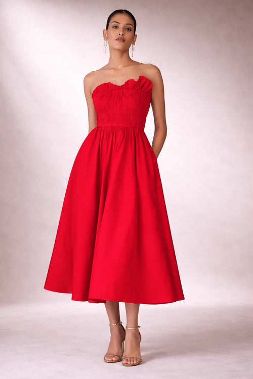 Red Solstice Dress
