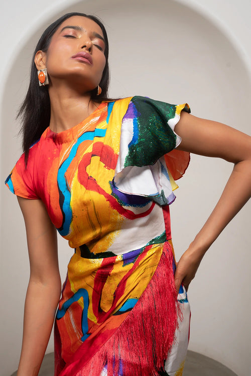 Ruel Crossover Dress