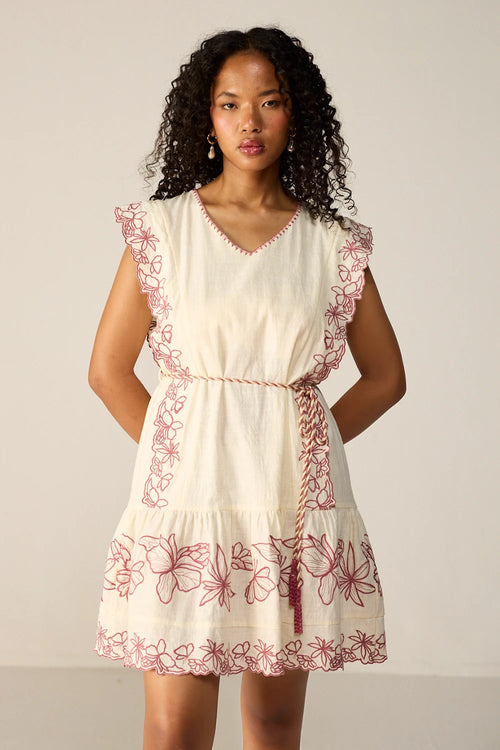 Ivory Naomi Mini Dress