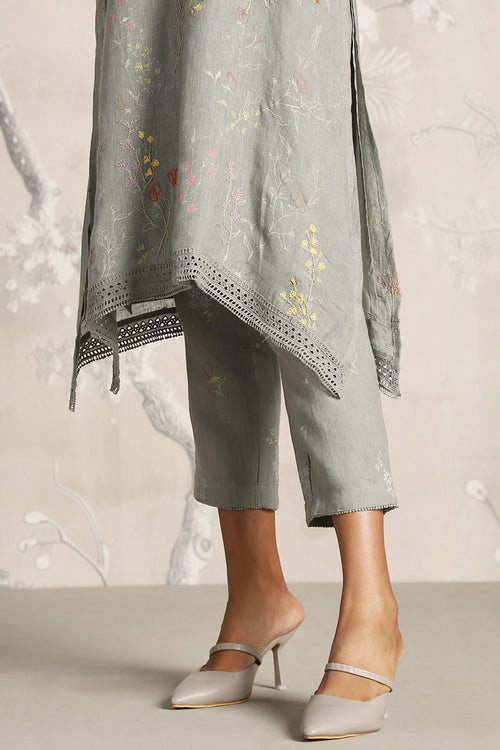 Walk in the Clouds Fly Free Jade Tunic and Pant Set