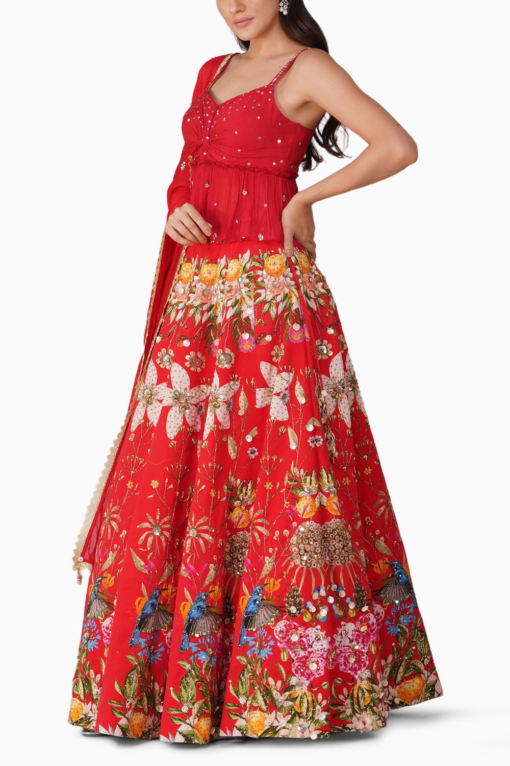 Sky Garden Printed Lehenga Set