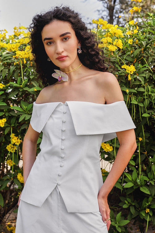 White Mia Co-ord Set