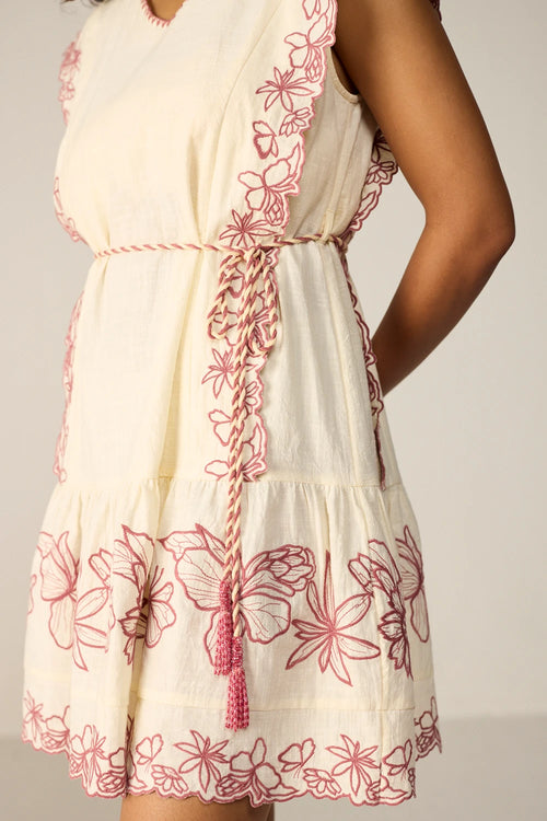Ivory Naomi Mini Dress
