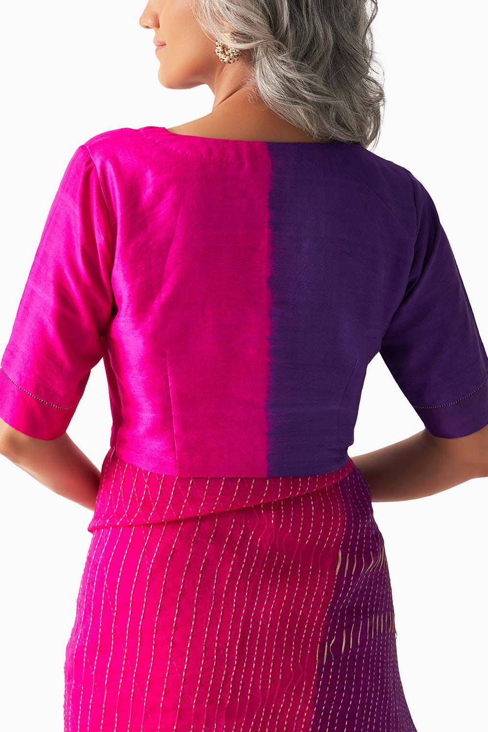 Purple Rani Dual Blouse