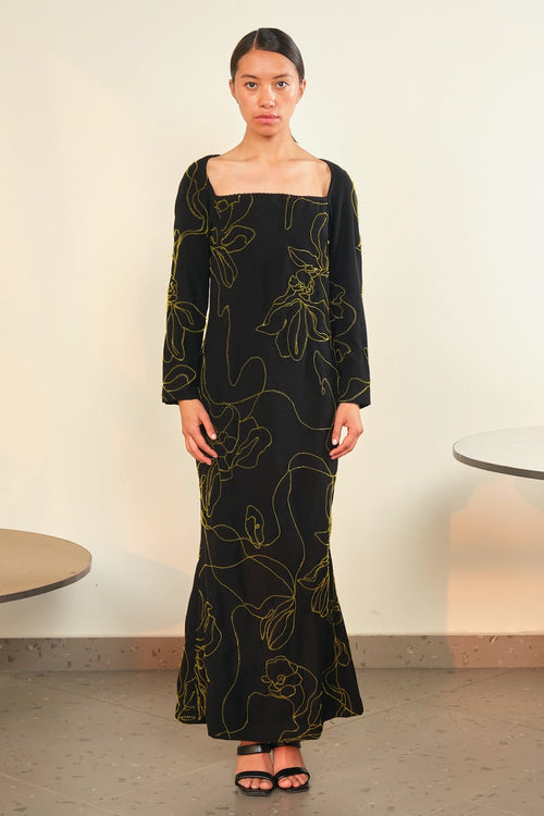 Flora Whale Dress