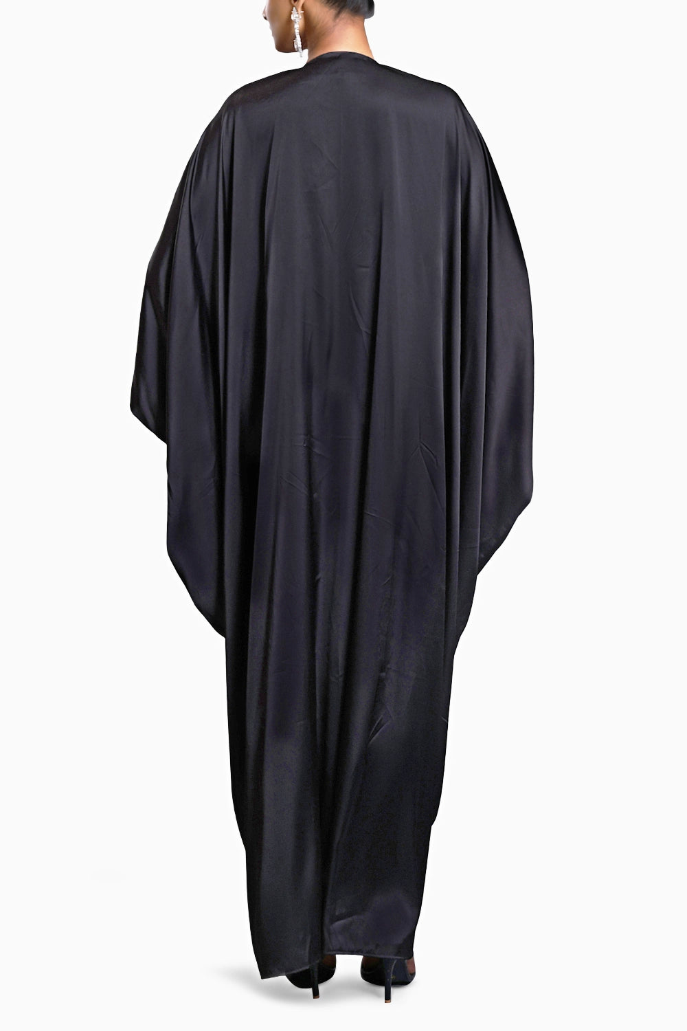 CF Black Crystal Rope Kaftan