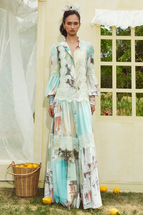 Savannah  Blue Dress