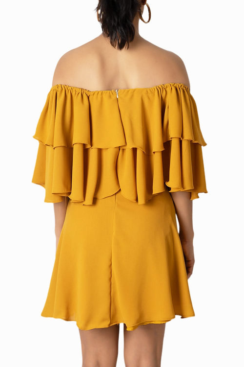 Mustard Yellow Amber Dress
